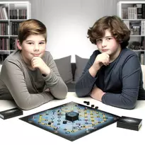 boys playing social learning games